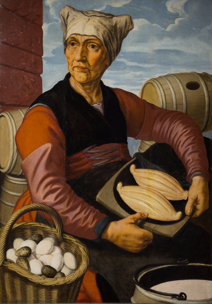 Holland parasztasszony, 1550 körül (Olaj, fa) alkotó: Pieter (1507/08 75) Aertsen