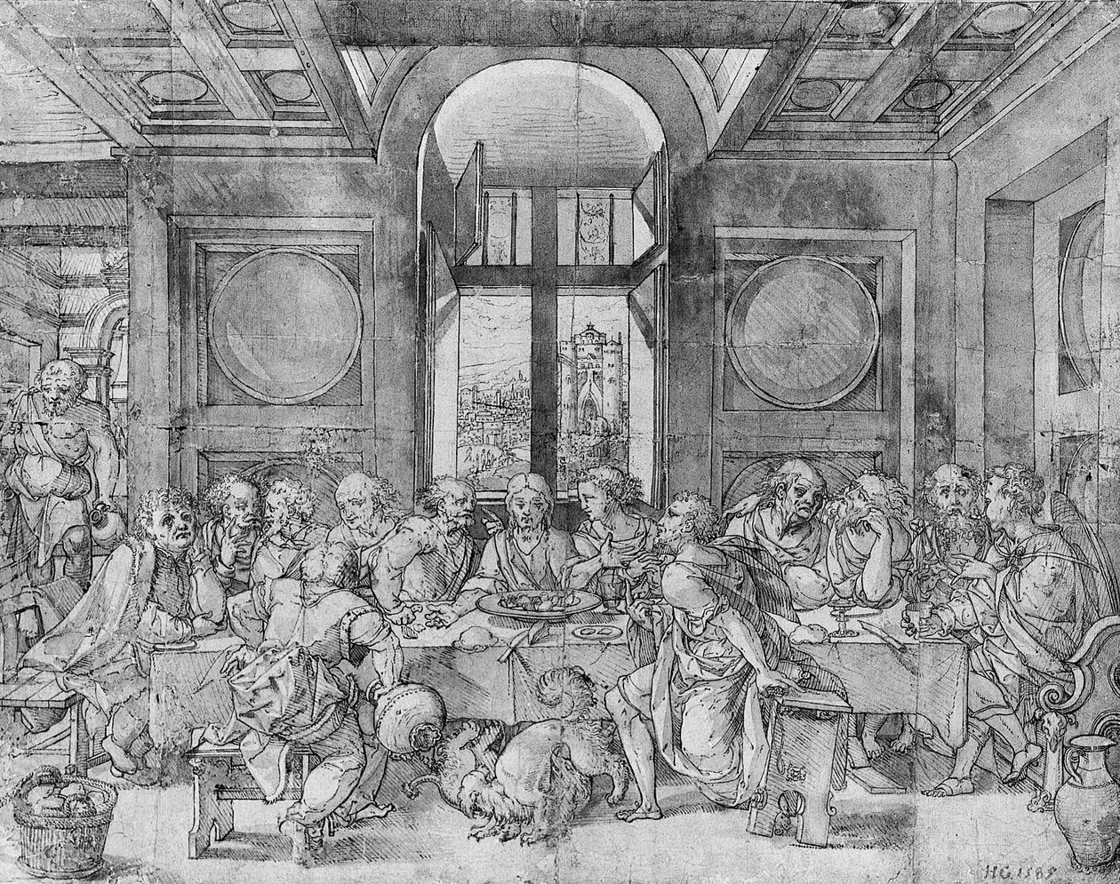 Az utolsó vacsora alkotó: Pieter (circle of) Coecke van Aelst
