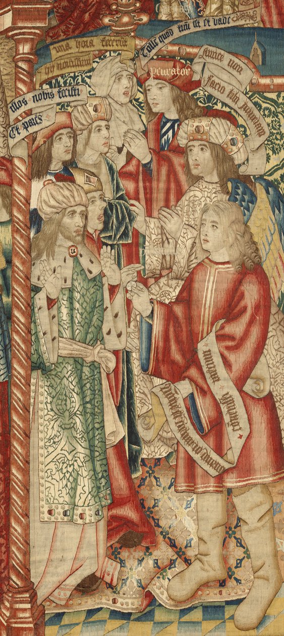 Példabeszéd a szőlőben dolgozó munkásokról, 1500 körül (szőlőszőnyeg) alkotó: Pieter (studio of) Coecke van Aelst
