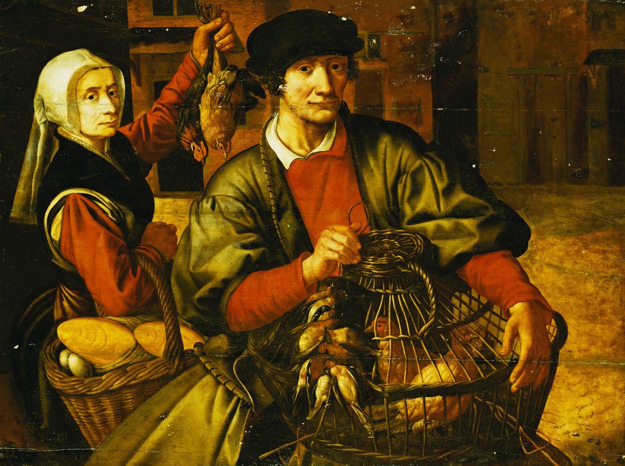 Baromfi eladó, alkotó: Pieter Aertsen