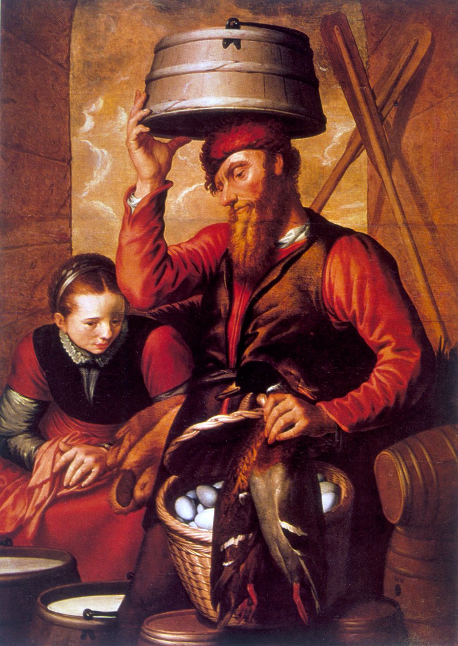 A játékkereskedő, 16. század alkotó: Pieter Aertsen