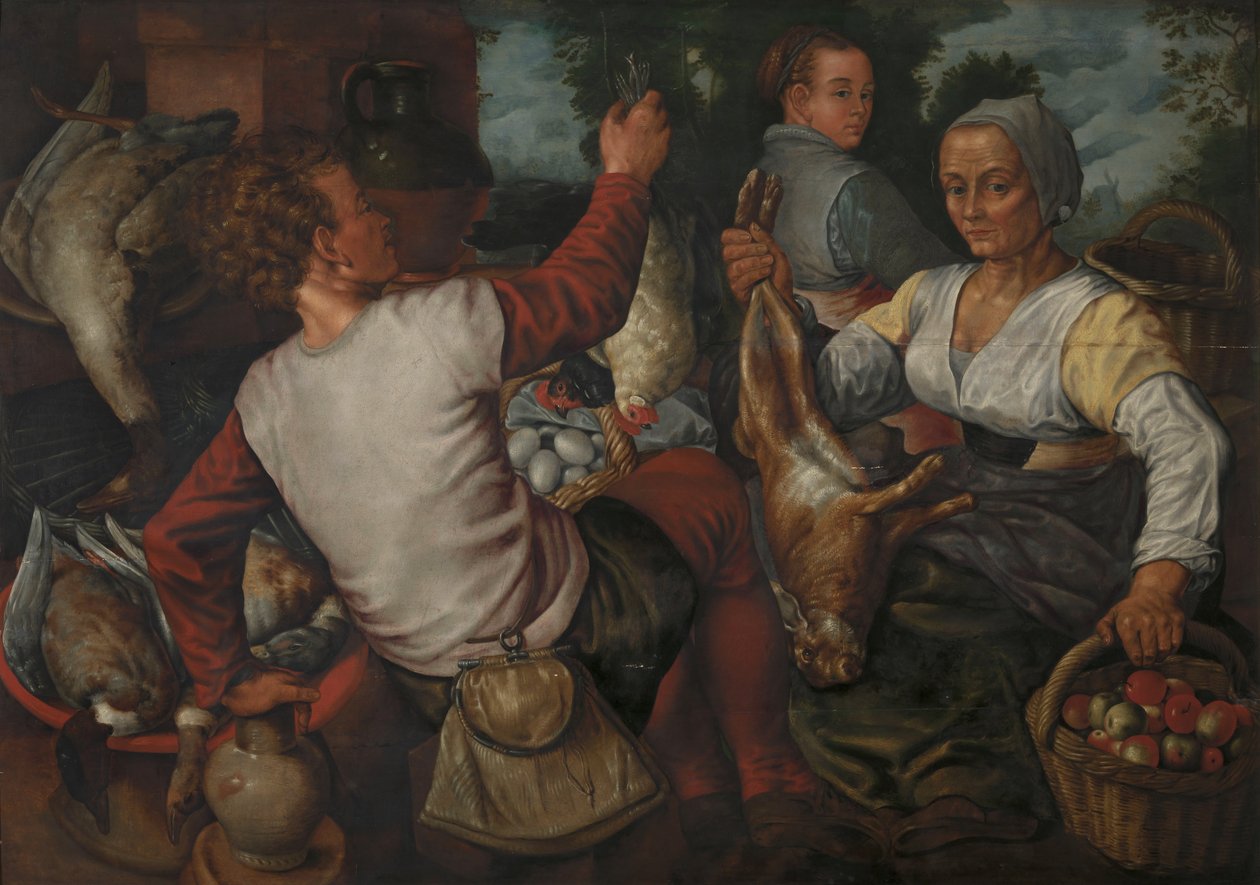 A standtulajdonosok alkotó: Pieter Aertsen