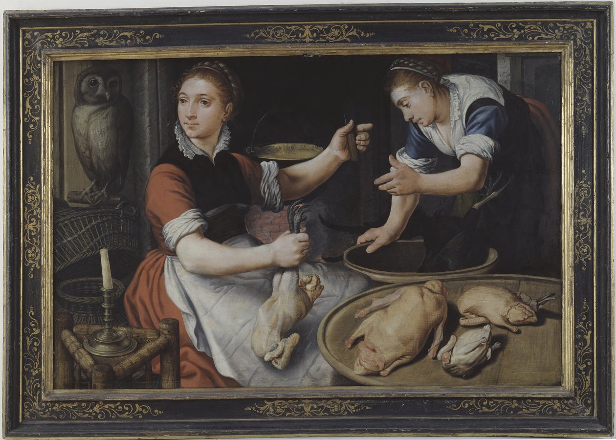 Két főző nő alkotó: Pieter Aertsen