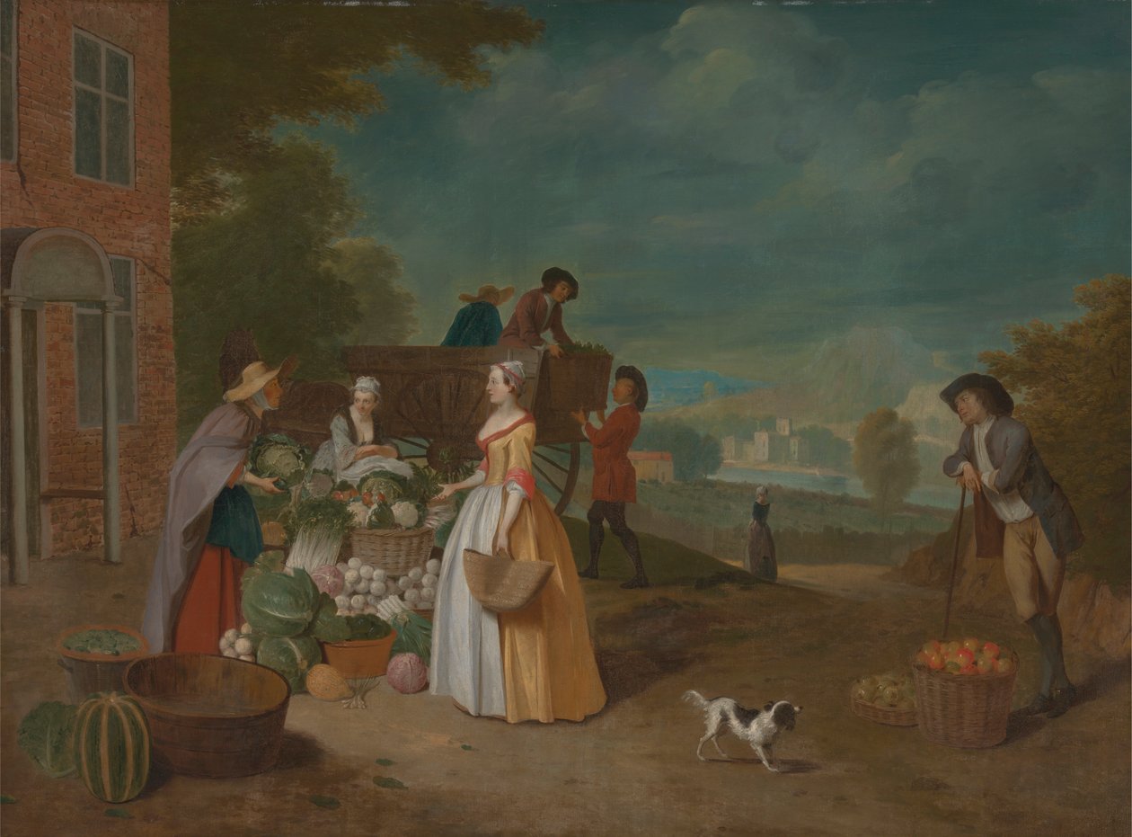 A zöldségárus alkotó: Pieter Angillis