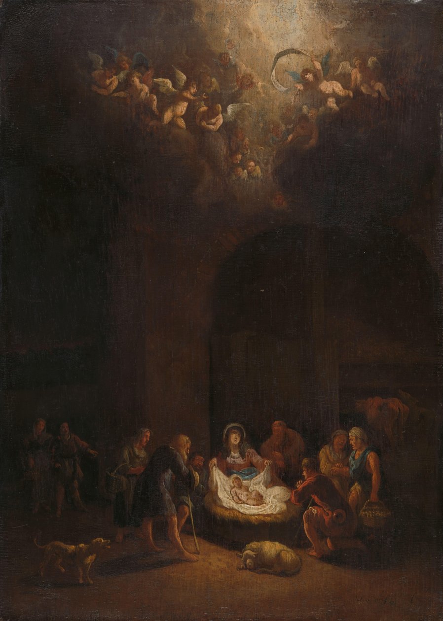 A Pásztorok imádata alkotó: Pieter Bout (attributed to)