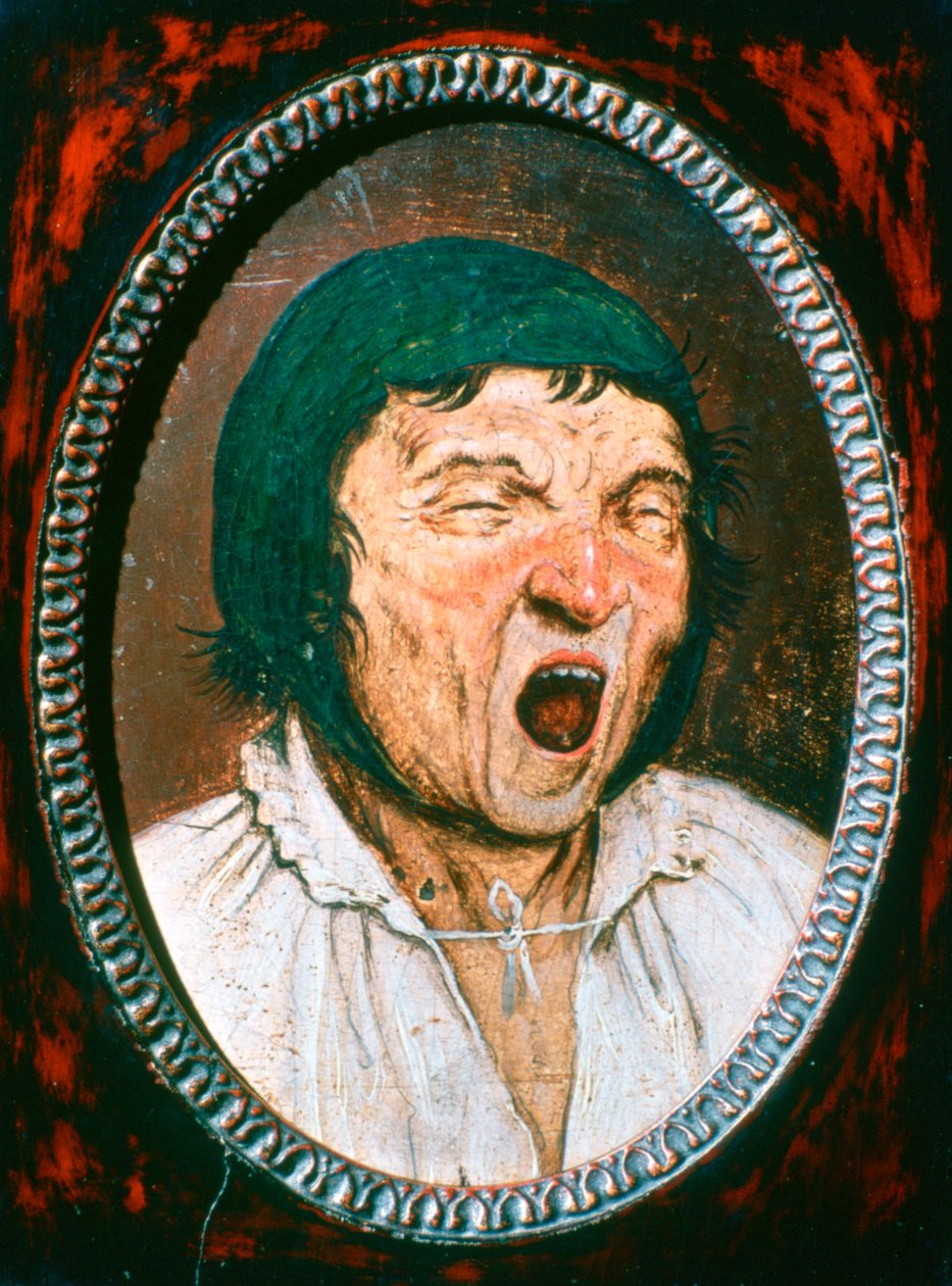Ásító ember, 1545-1569 alkotó: Pieter Bruegel the Elder