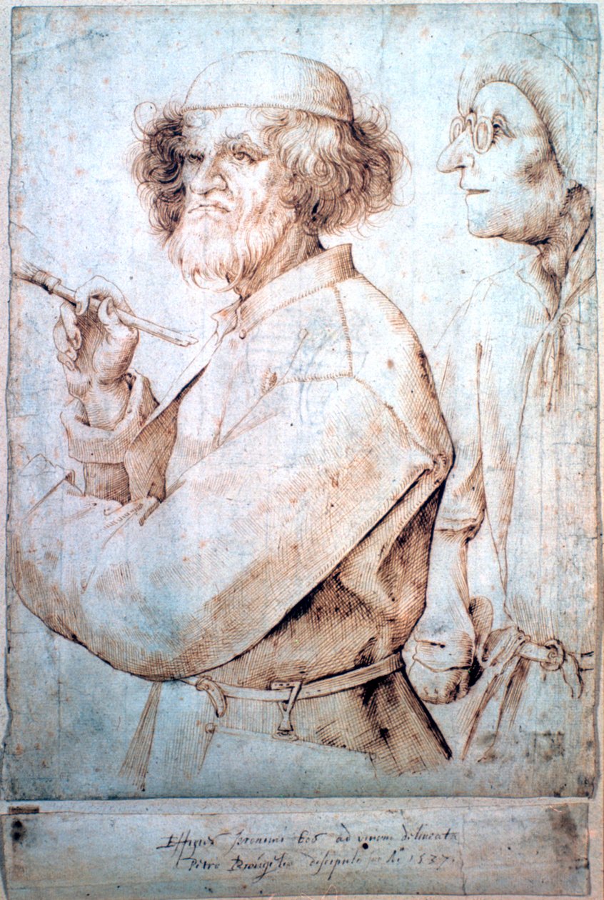 Az amatőr festő, c1562 alkotó: Pieter Bruegel the Elder