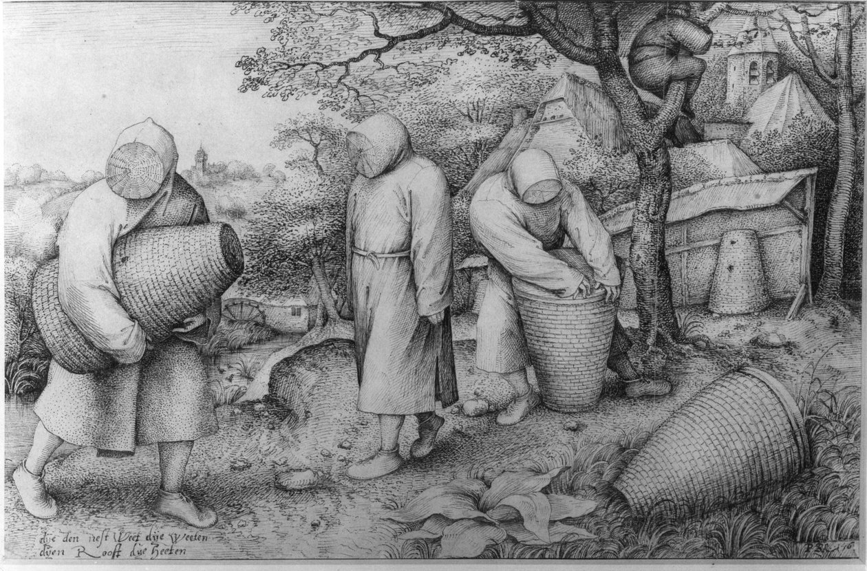 A méhészek, "Ha tudod, hol van a kincs, kirabolhatod", 1567-68 körül alkotó: Pieter Bruegel the Elder