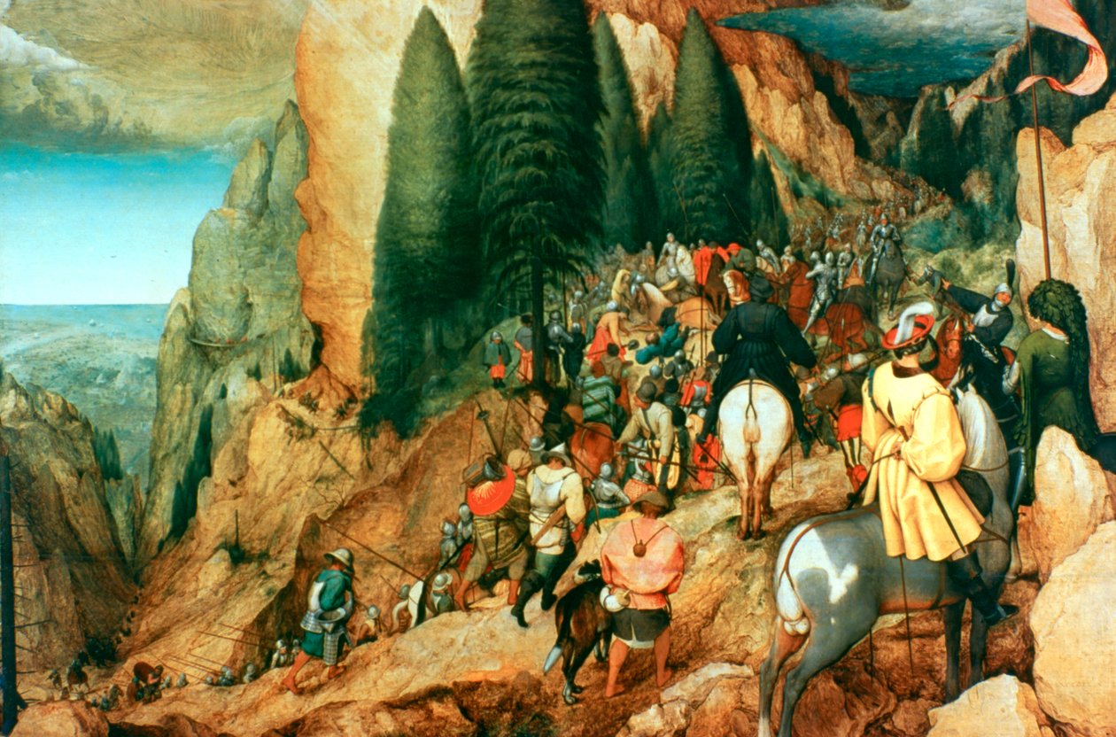 Szent Pál megtérése, 1567 alkotó: Pieter Bruegel the Elder