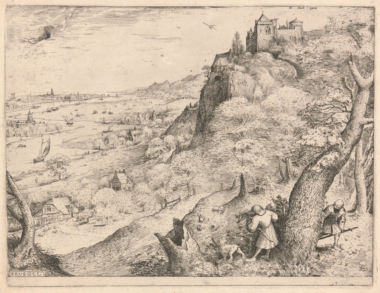 A nyúlvadászok alkotó: Pieter Bruegel the Elder