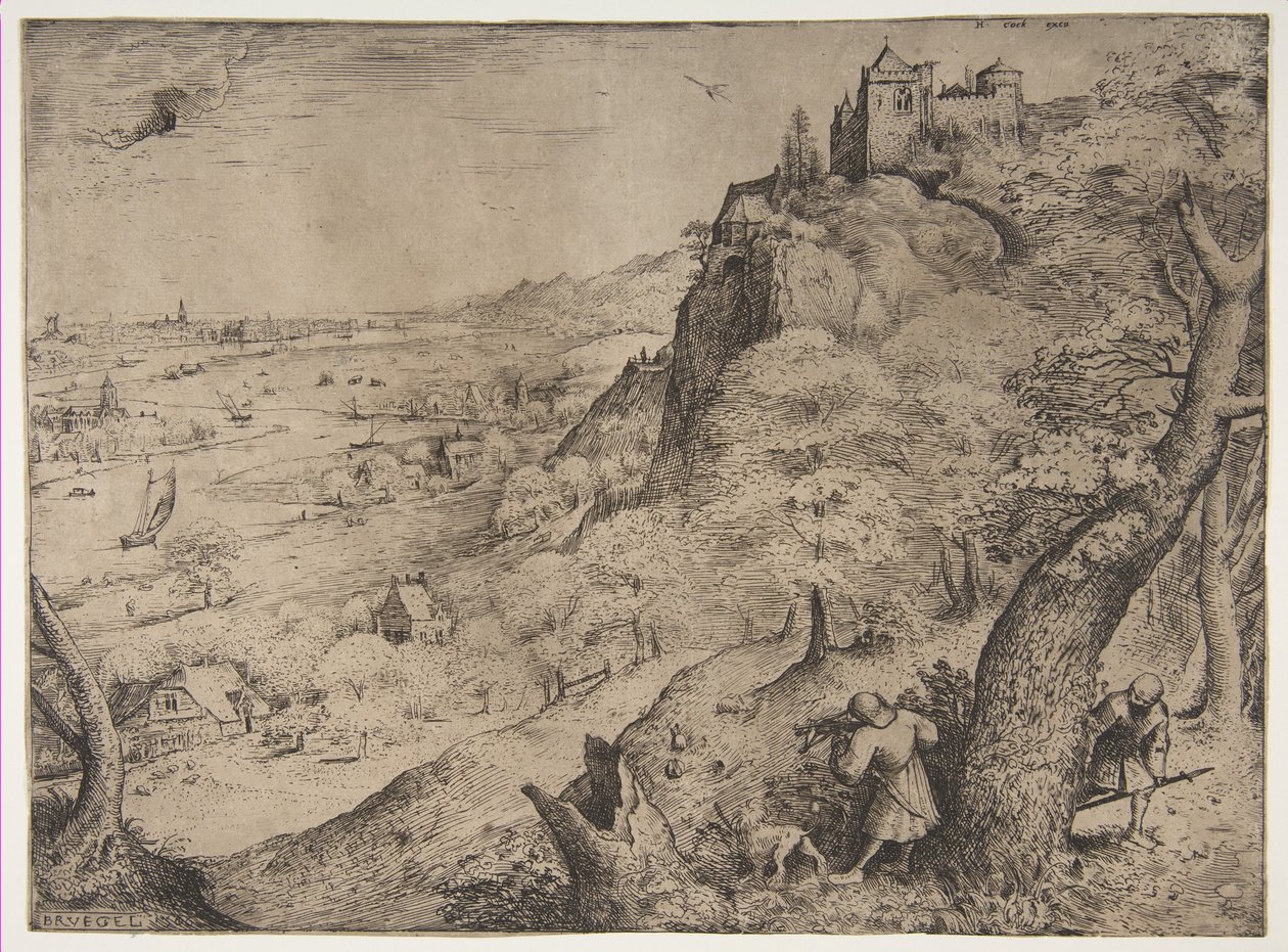 A nyúlvadászat, 1560. alkotó: Pieter Bruegel the Elder