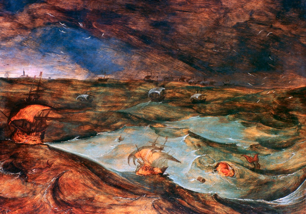 A vihar, 1569 alkotó: Pieter Bruegel the Elder