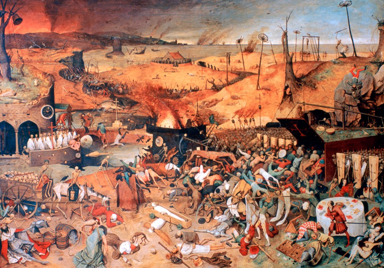 A halál diadala, 1562 alkotó: Pieter Bruegel the Elder