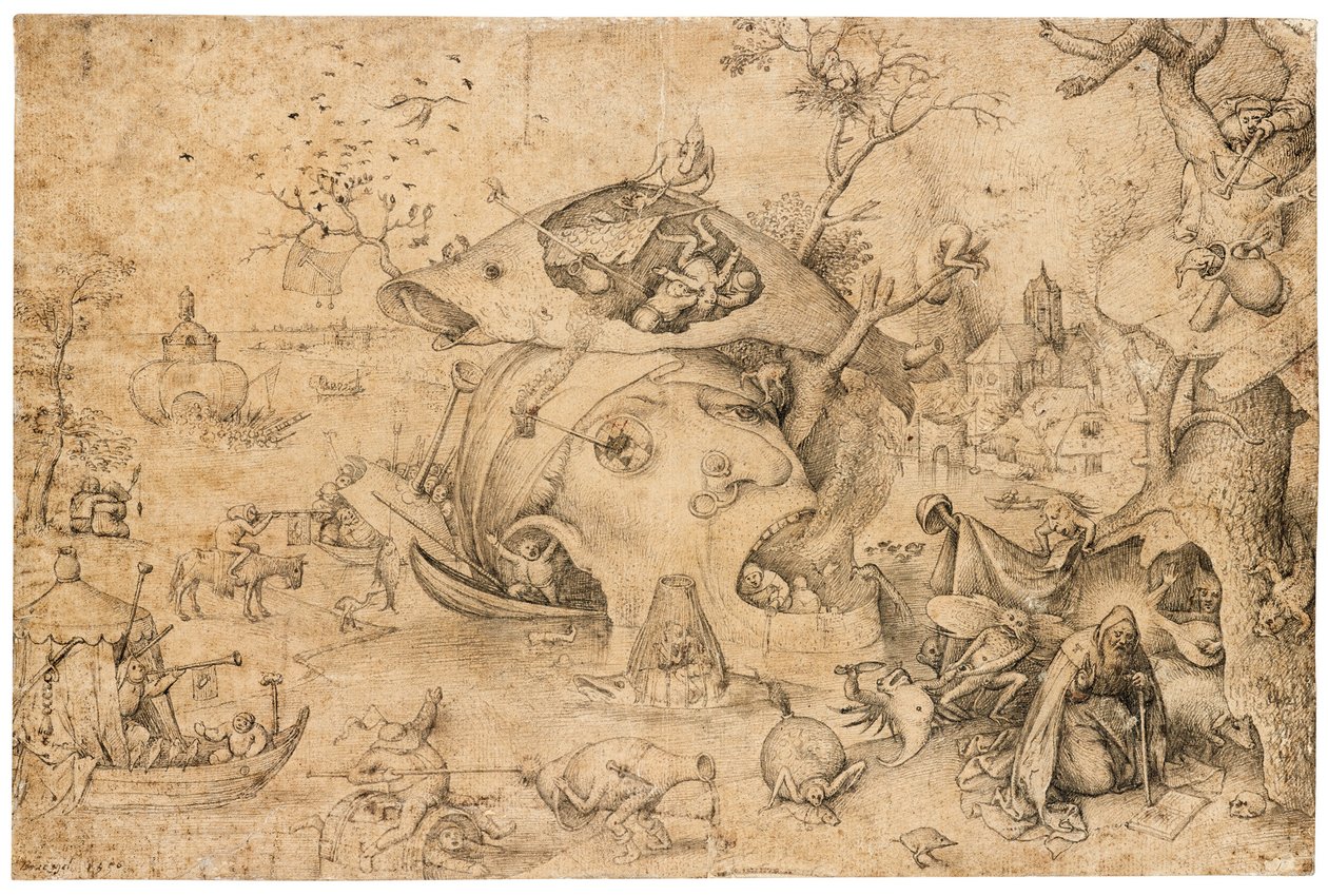 Szent Antal megkísértése alkotó: Pieter Brueghel the Elder