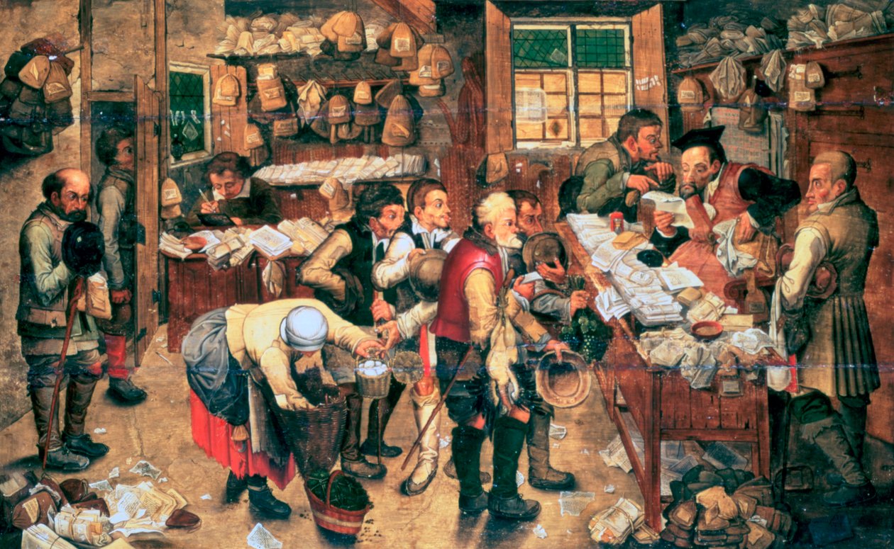 A tizedszedő, 1618 alkotó: Pieter Brueghel the Younger