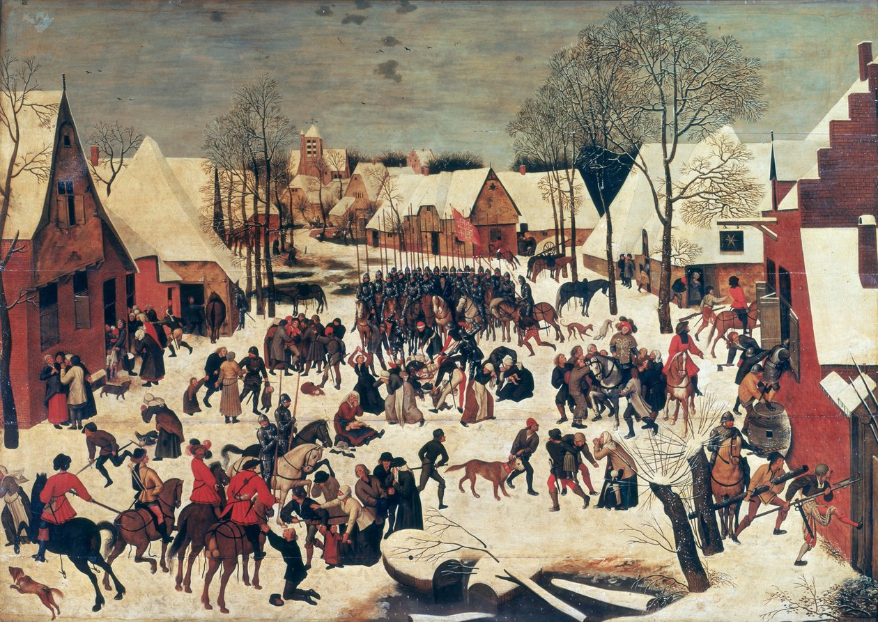 Az ártatlanok mészárlása, 1593 alkotó: Pieter Brueghel the Younger