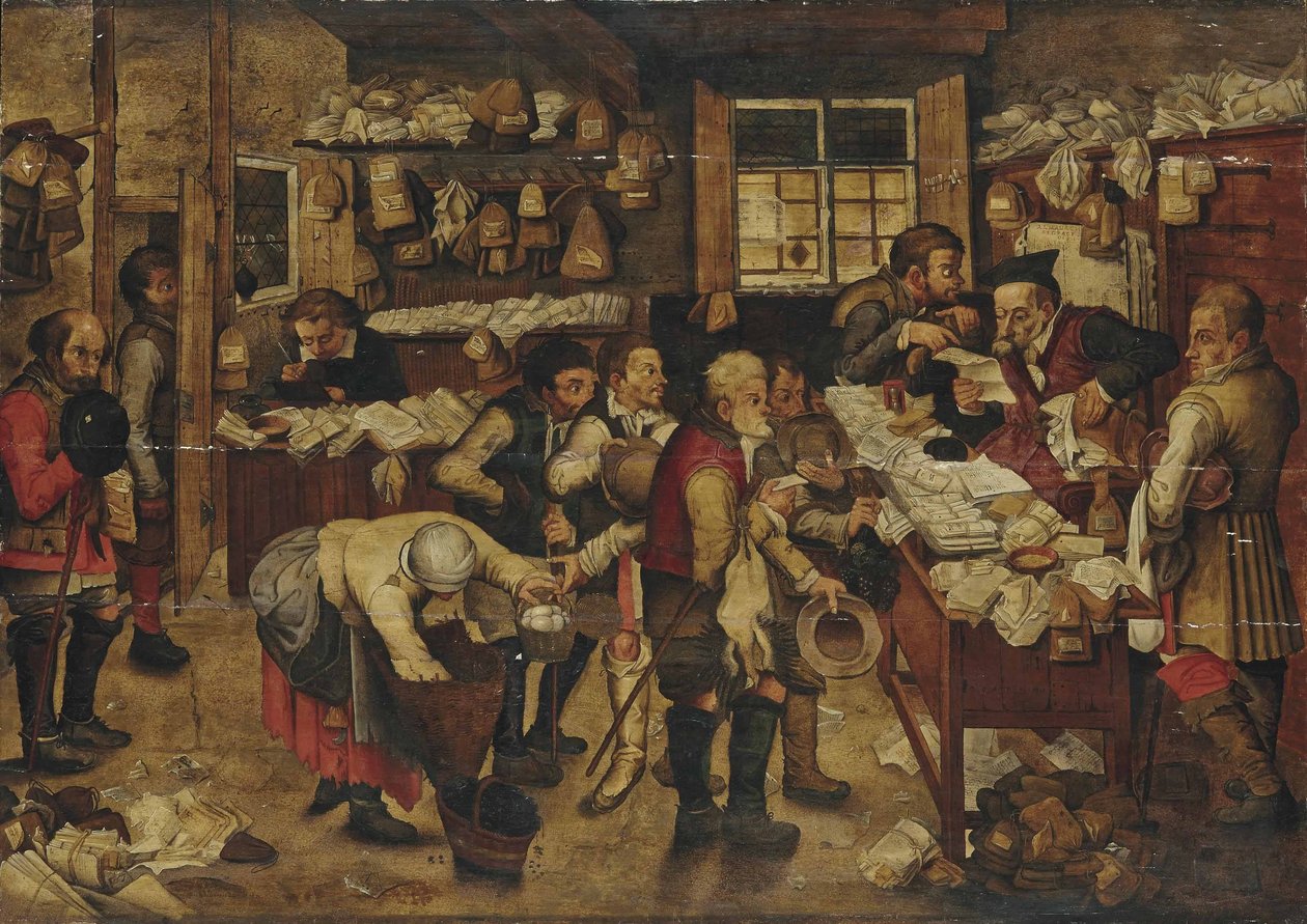 A tizedfizetés alkotó: Pieter Brueghel the Younger