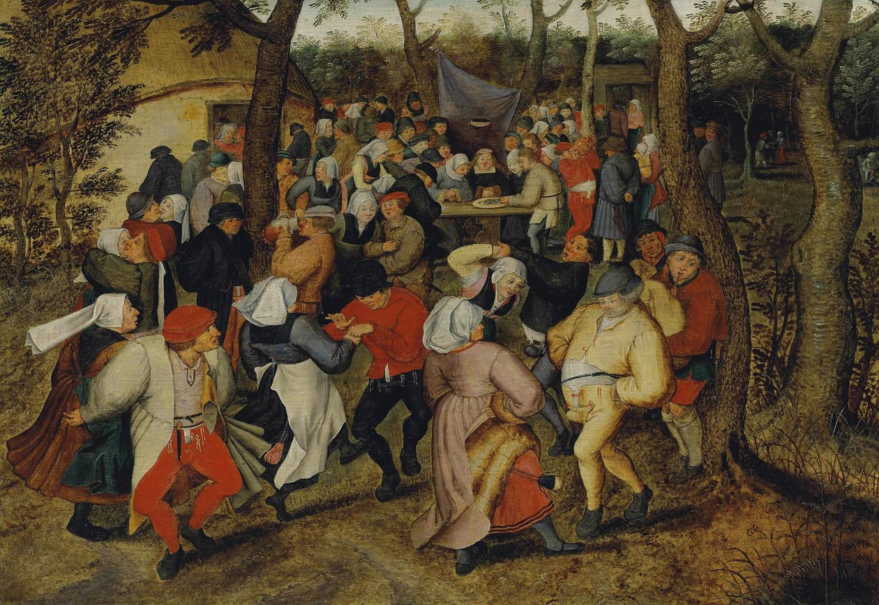 Az esküvői tánc alkotó: Pieter Brueghel the Younger