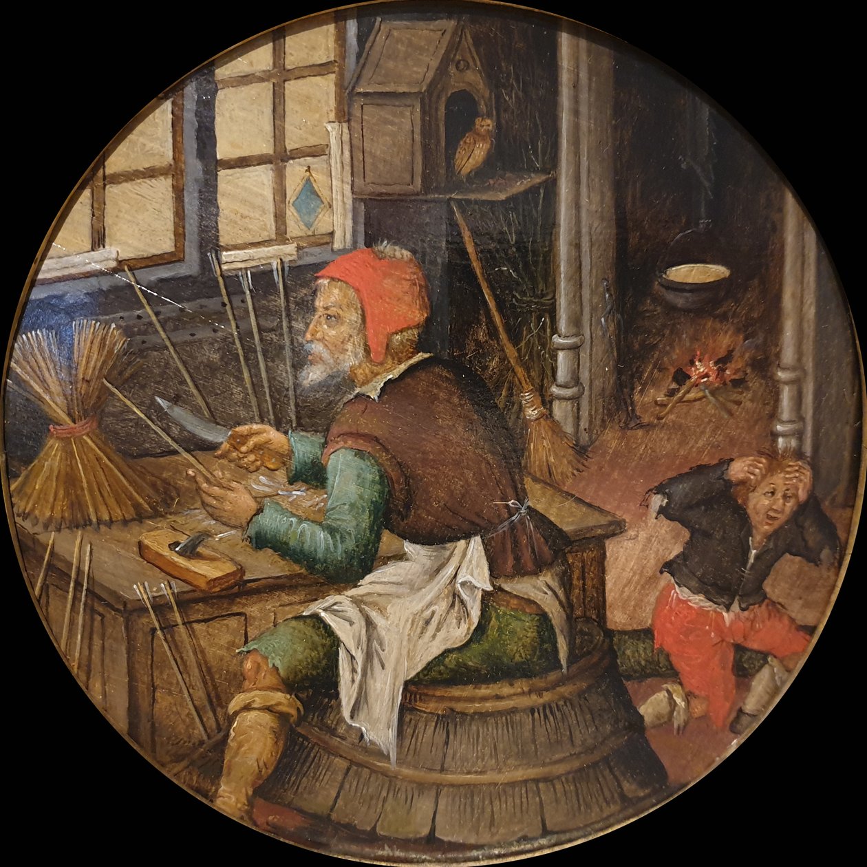 A nyílvesszőfaragó alkotó: Pieter Brueghel the Younger