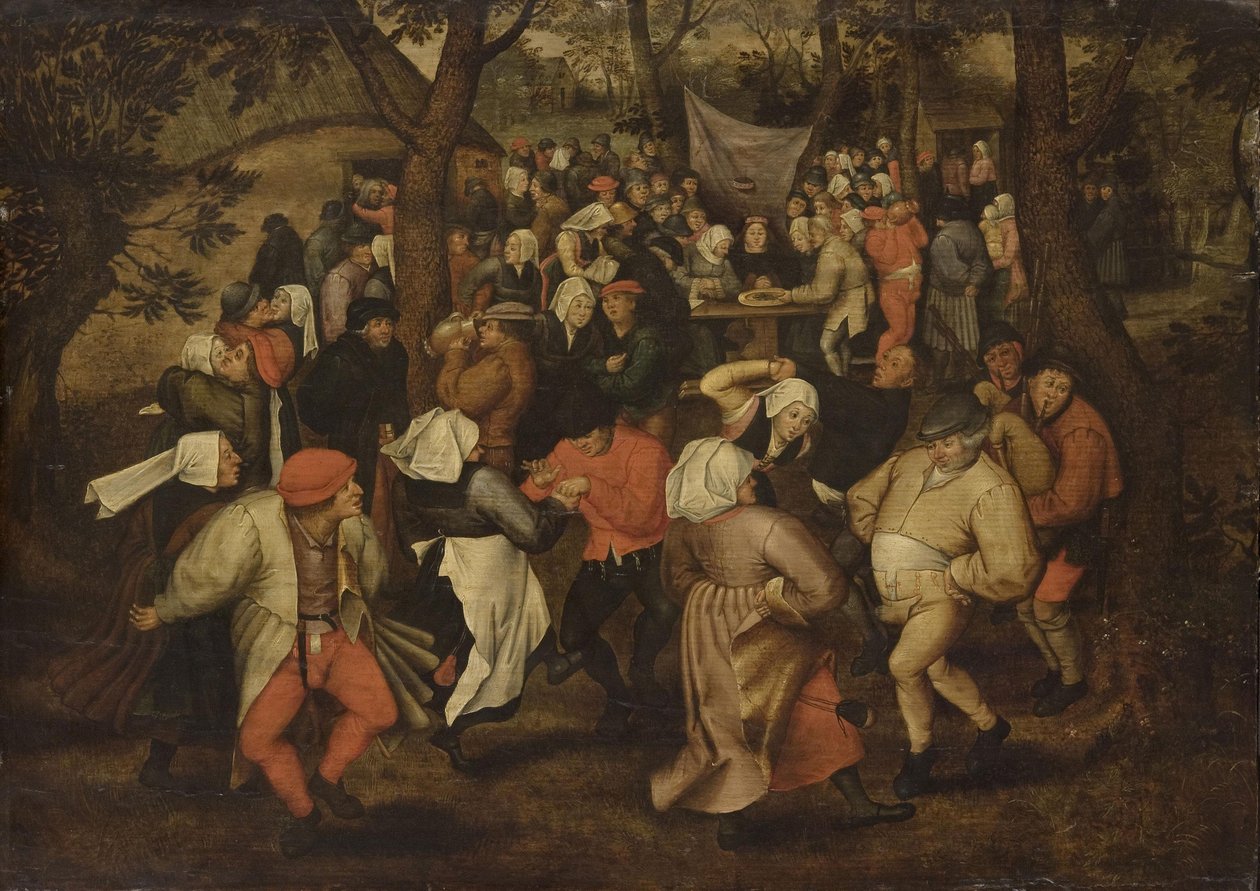 Az esküvői tánc alkotó: Pieter Brueghel the Younger