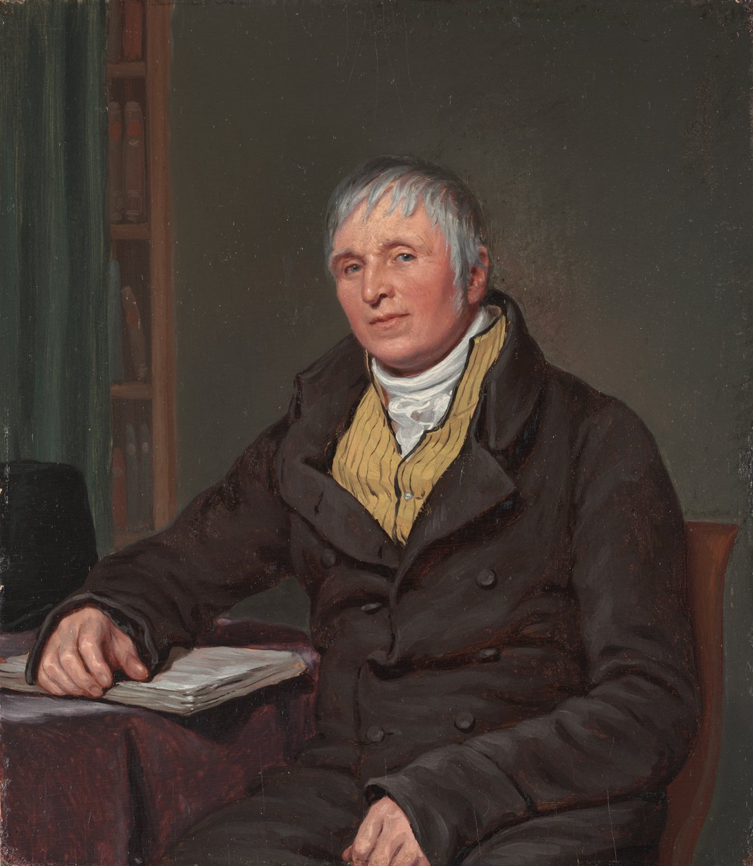 Charles Thompson, 1818 körül (olaj, fapanel) alkotó: Pieter Christoffel Wonder