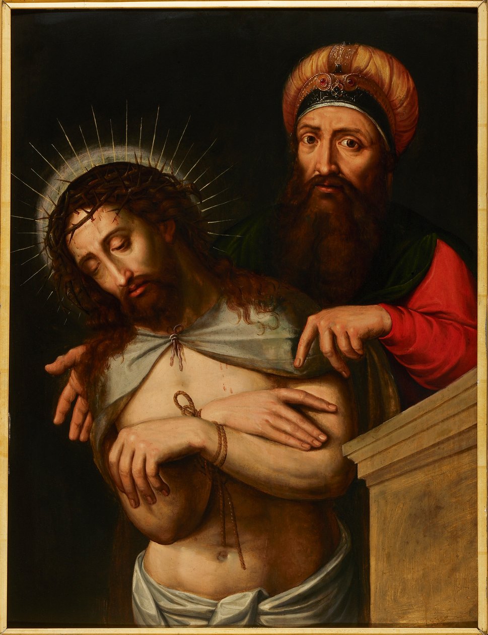 Íme az ember. alkotó: Pieter Claeissens the Elder