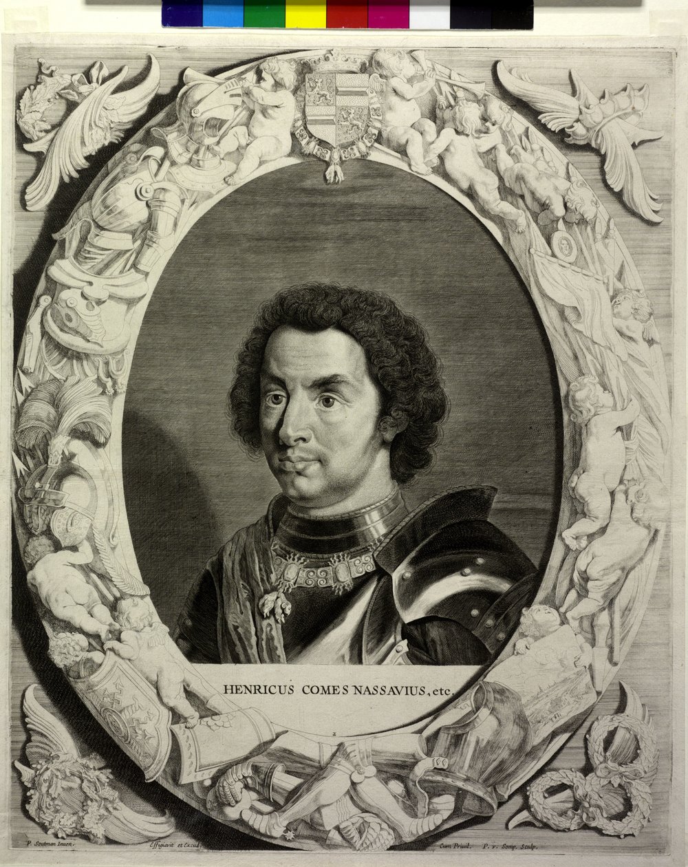 Nassau grófja III. Henrik alkotó: Pieter Claesz Soutman