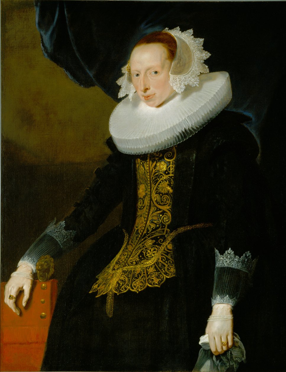 Egy nő portréja alkotó: Pieter Claesz Soutman