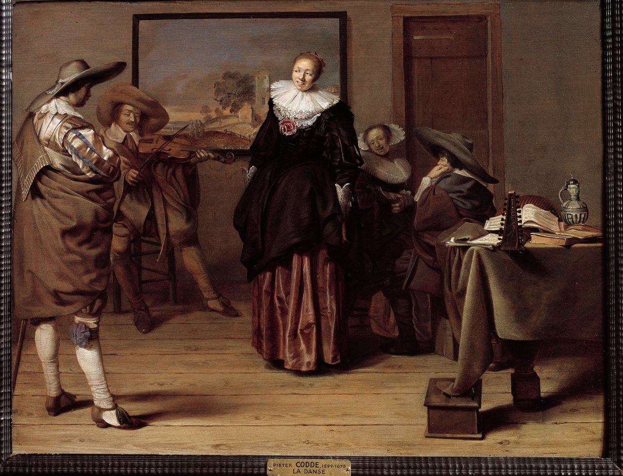 A tánclecke Pieter Codde festészete (1599-1678) alkotó: Pieter Codde