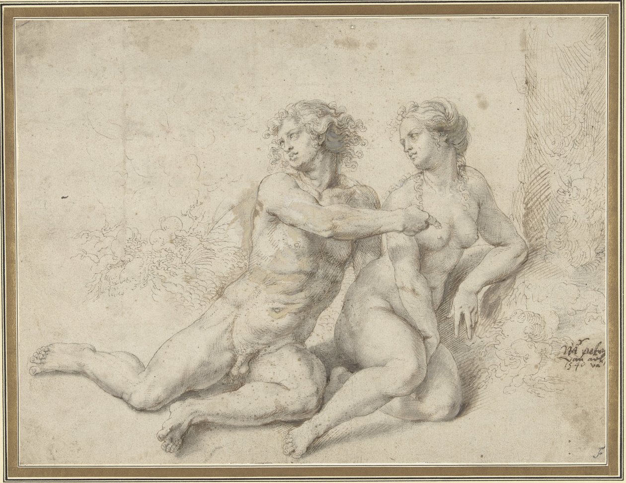 Ősz, Ádám és Éva alkotó: Pieter Coecke van Aelst (I)