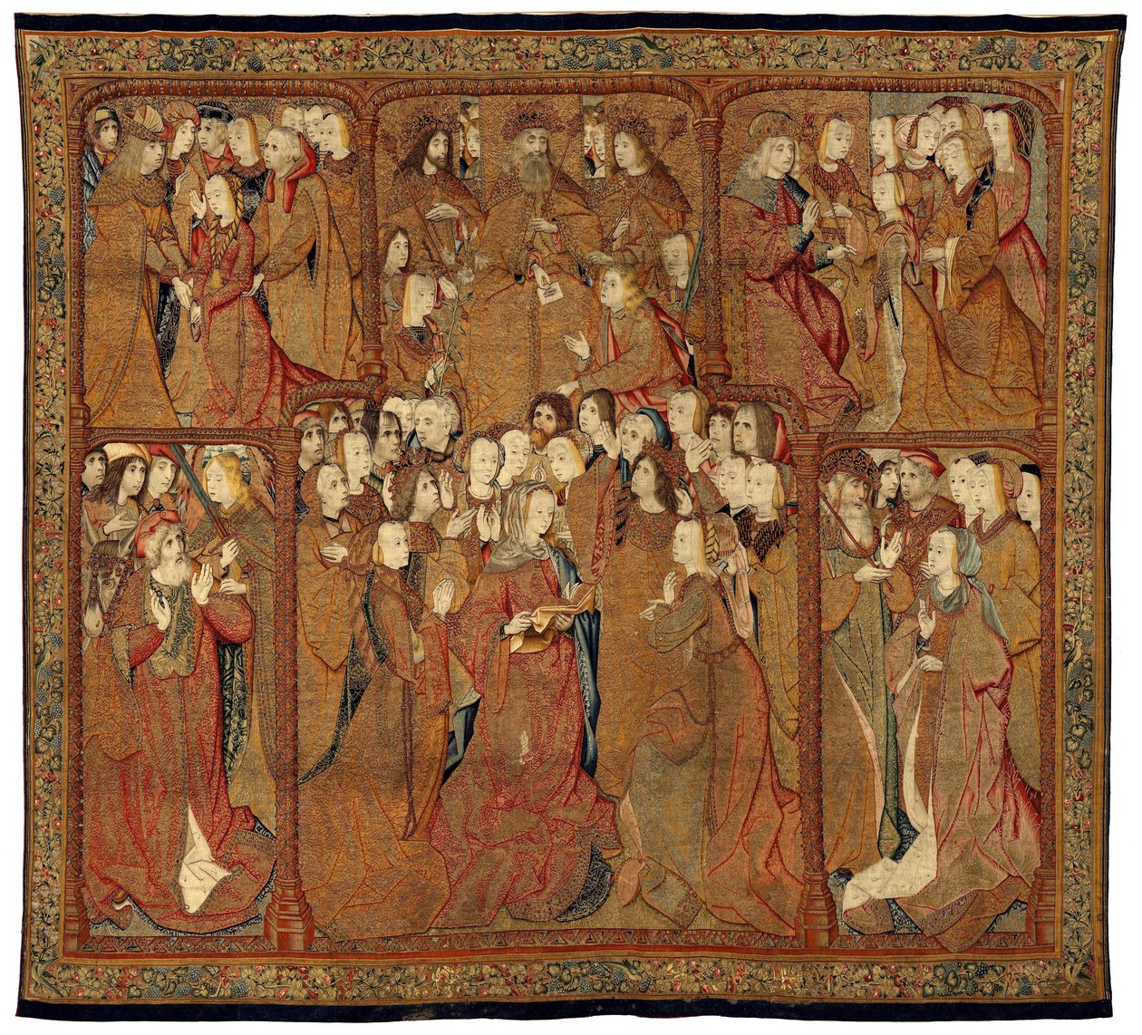 Az Istenszülő diadalai vagy az Arany Panos alkotó: Pieter Coecke van Aelst