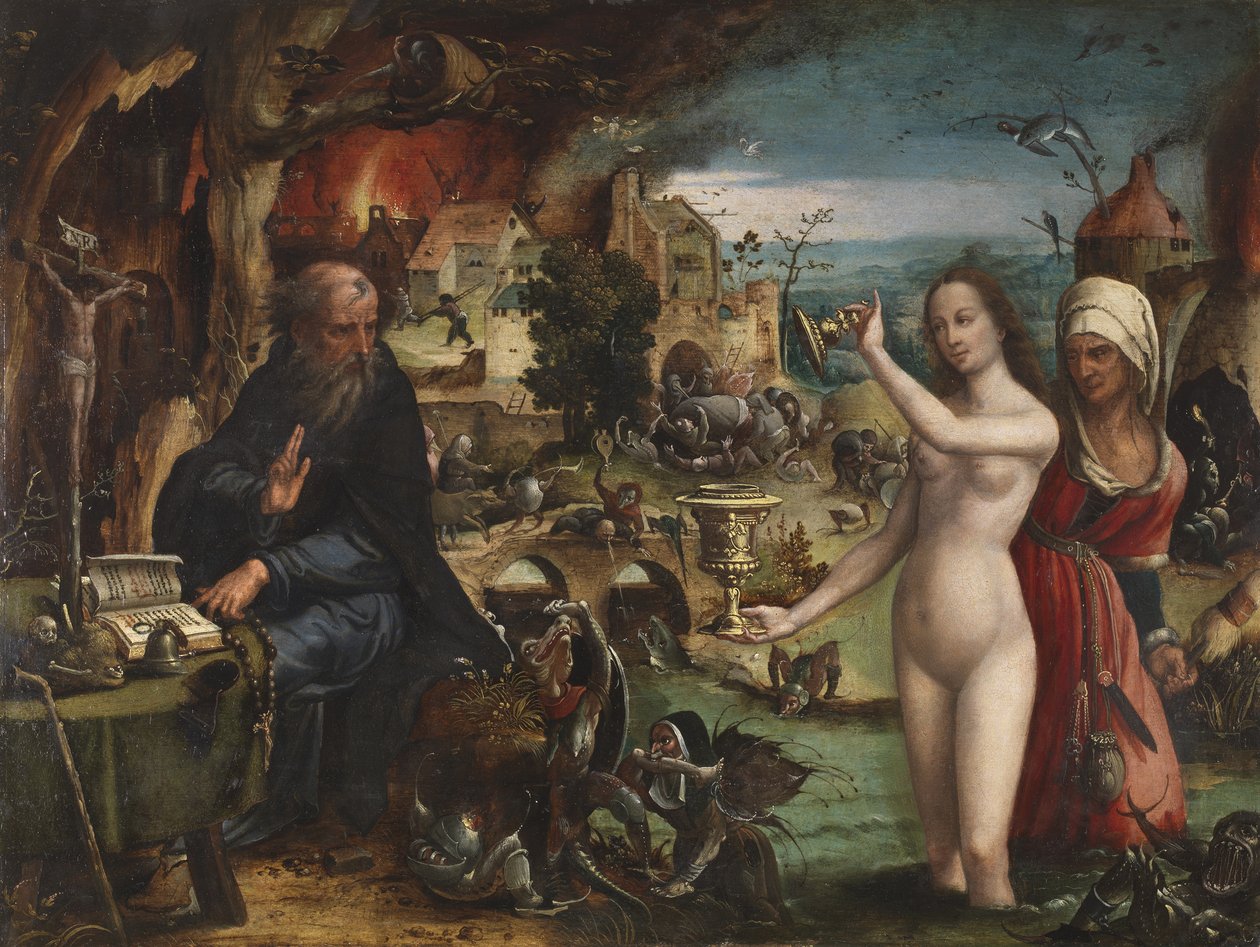 Szent Antal megkísértése alkotó: Pieter Coecke van Aelst