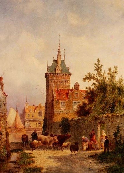 Coblentz, Németország alkotó: Pieter Cornelis Dommerson