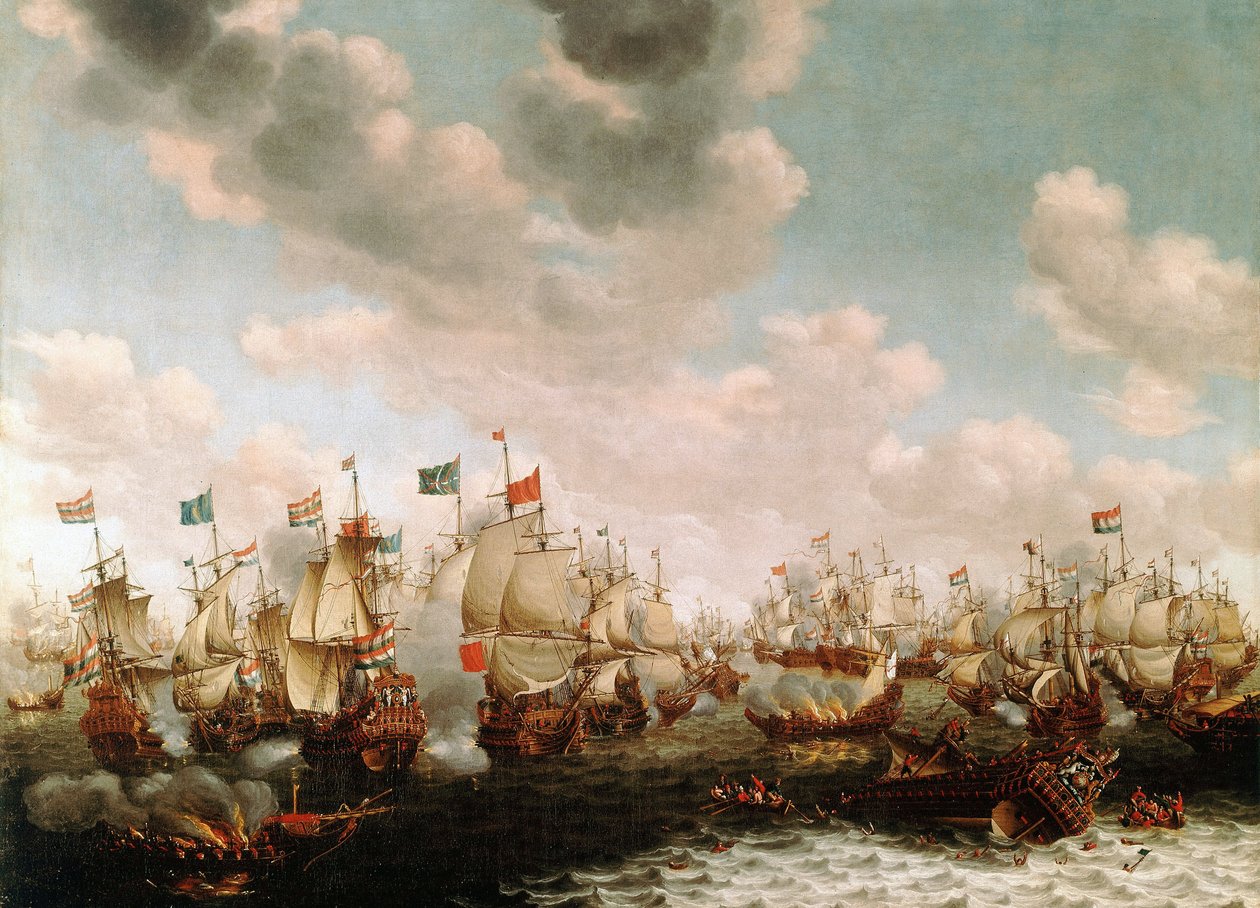 A négynapos csata alkotó: Pieter Cornelisz van Soest