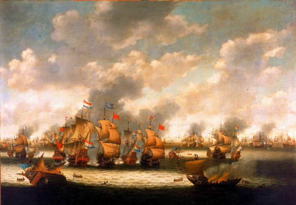A négynapos csata alkotó: Pieter Cornelisz van Soest