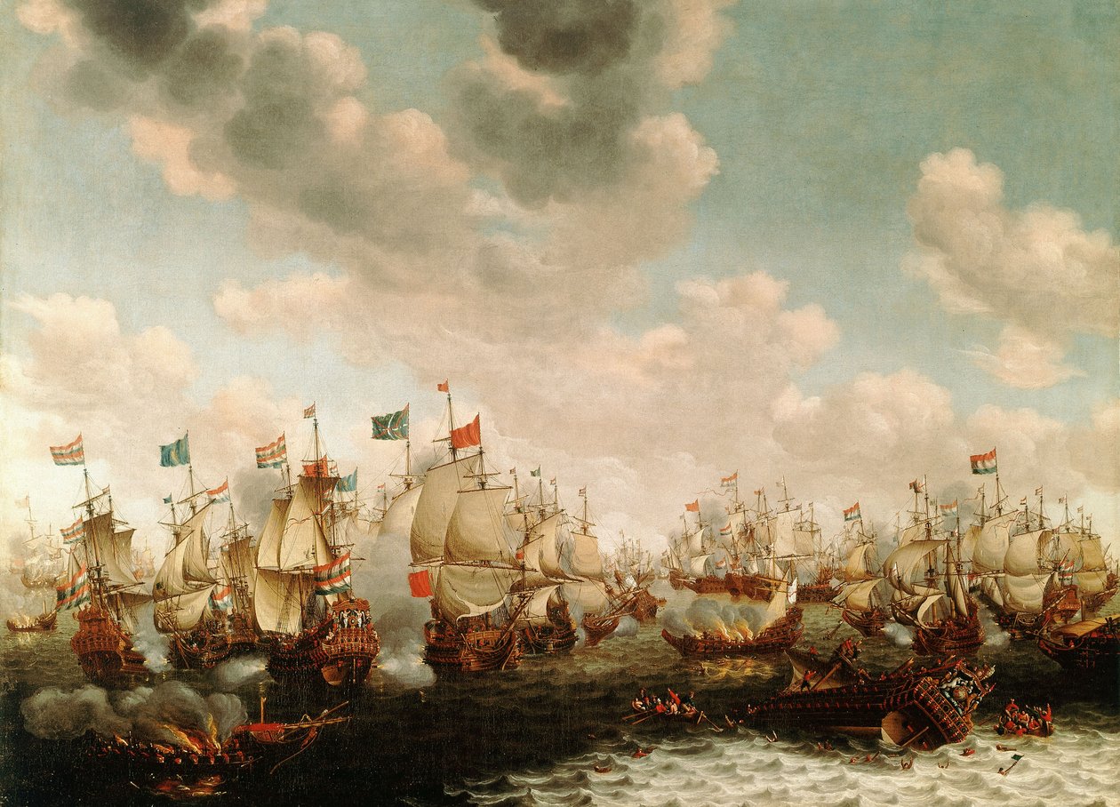 A négynapos csata alkotó: Pieter Cornelisz van Soest
