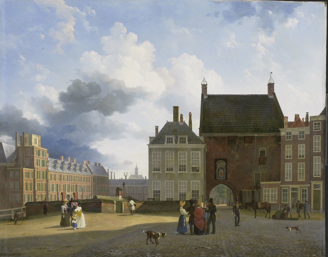 A börtönkapu és a hely, Hága alkotó: Pieter Daniel van der Burgh