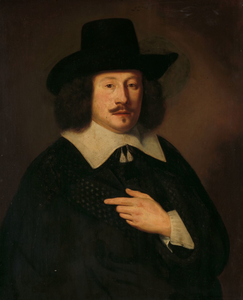 Egy férfi portréja alkotó: Pieter Dubordieu