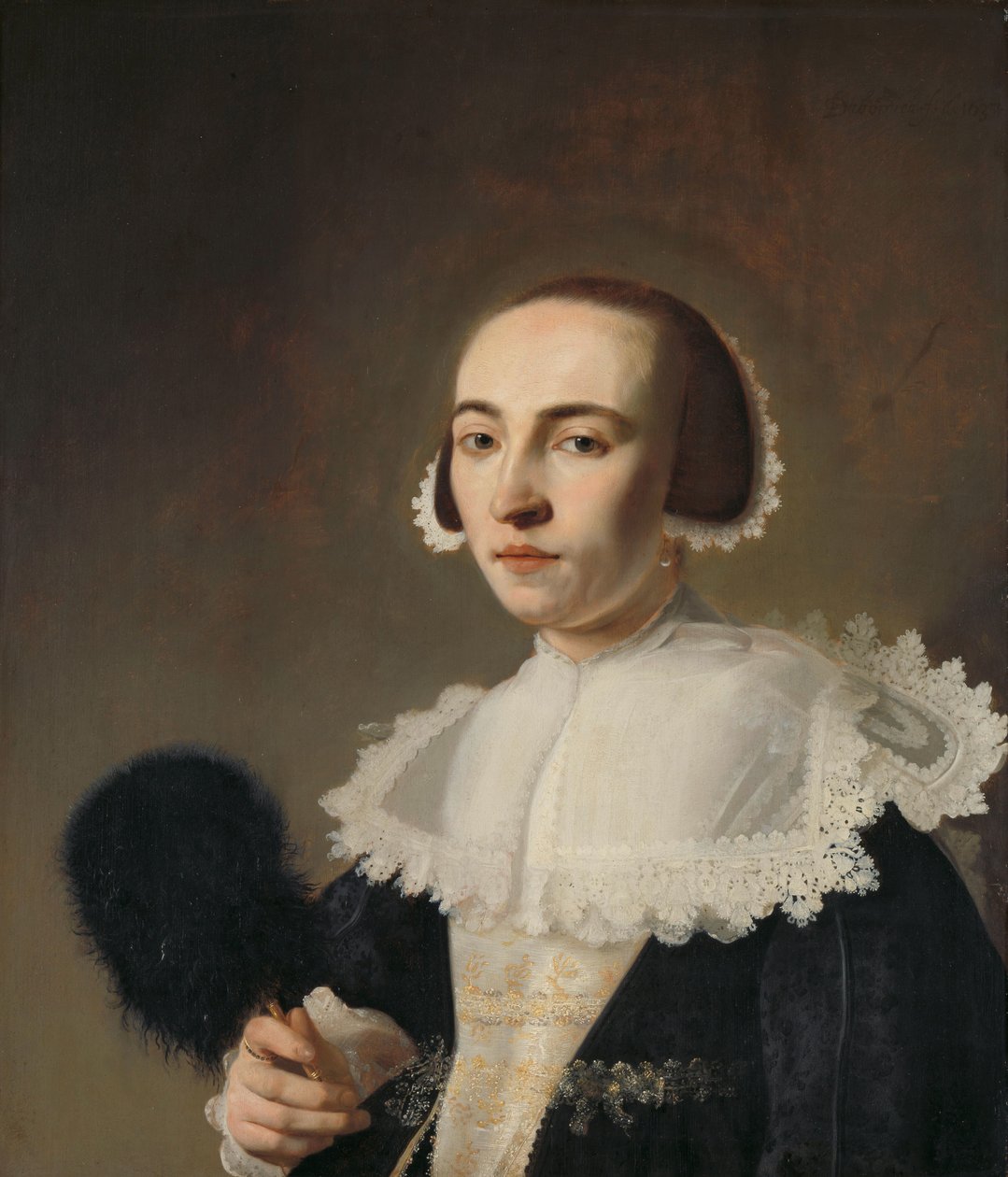 Egy nő portréja alkotó: Pieter Dubordieu