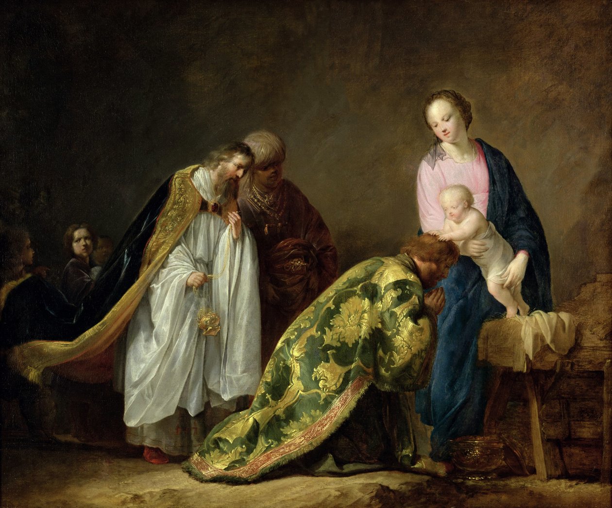 A mágusok imádása, 1638. alkotó: Pieter Fransz de Grebber