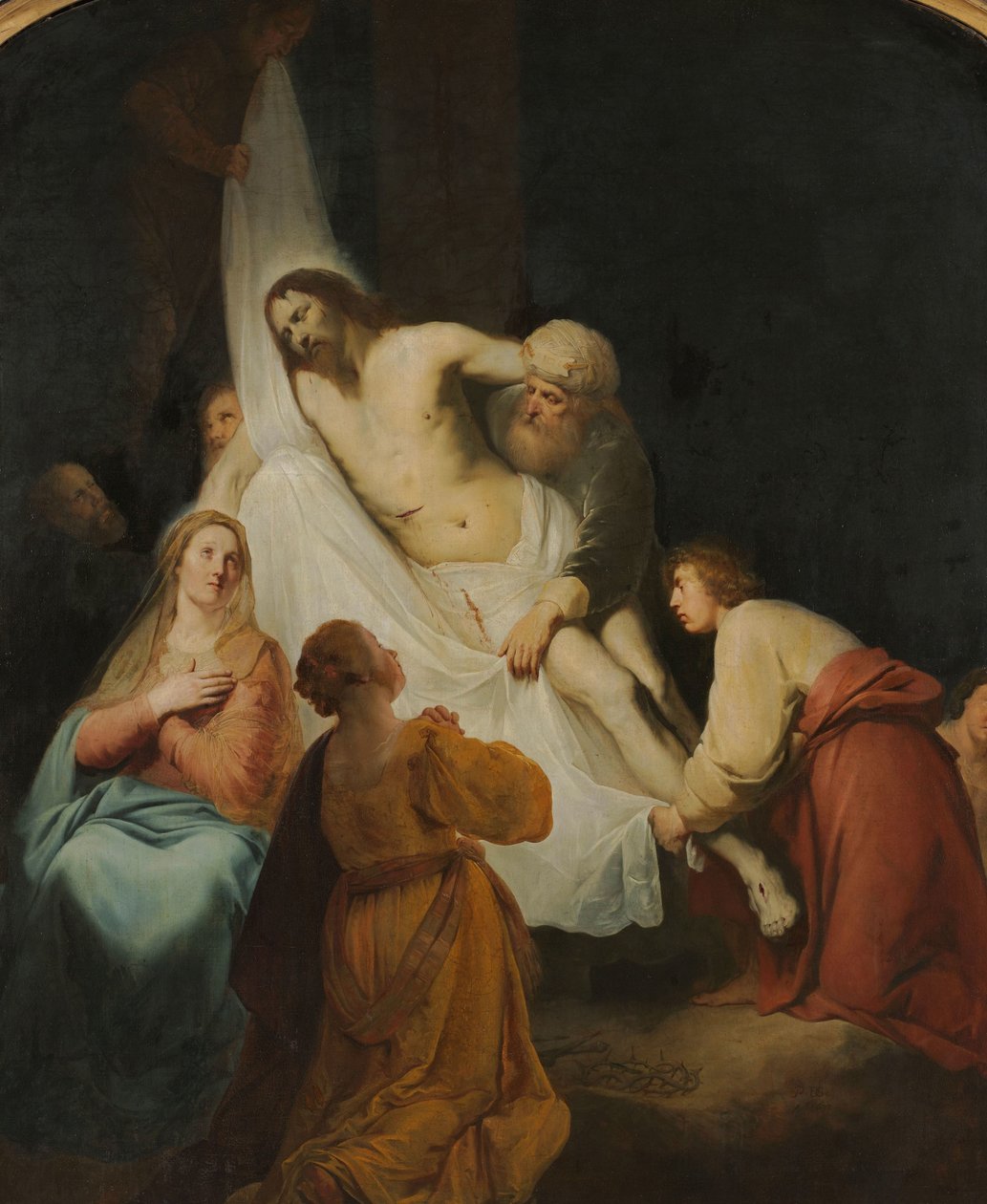 A keresztről való leszállás alkotó: Pieter Fransz de Grebber