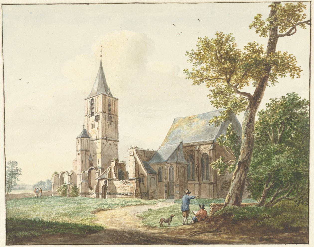 A warmondi templom alkotó: Pieter Gerardus van Os