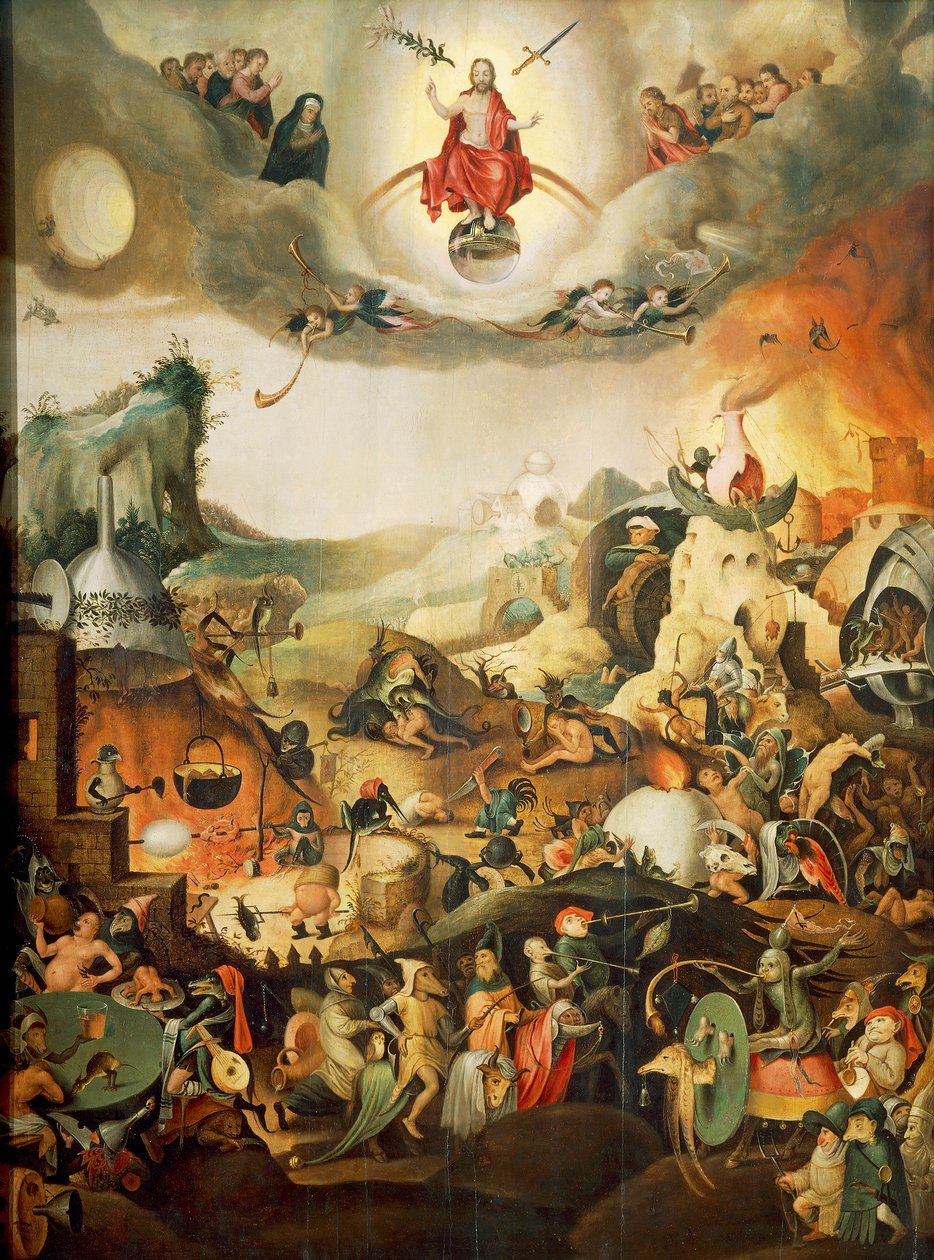 Utolsó ítélet, 1554 körül, Pieter Huys (1520-1581 körül) alkotó: Pieter Huys