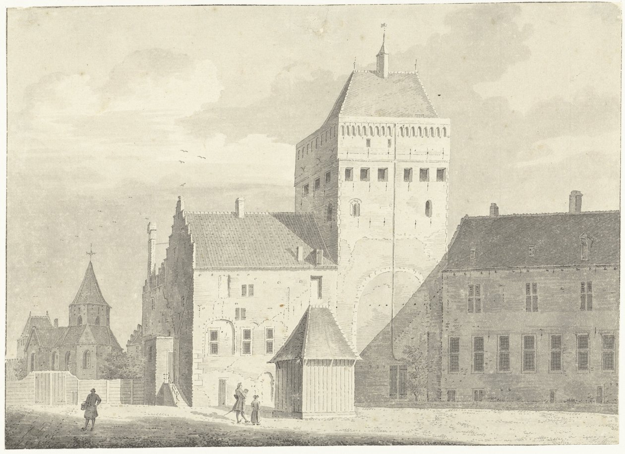 A Valkhof Nijmegenben alkotó: Pieter Jan van Liender