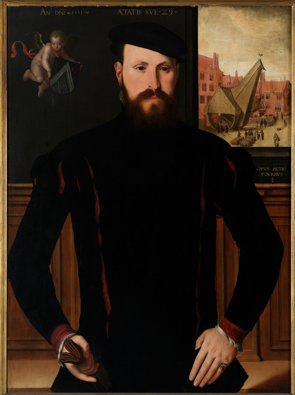 Jan van Eyewerve portréja alkotó: Pieter Jansz. Pourbus
