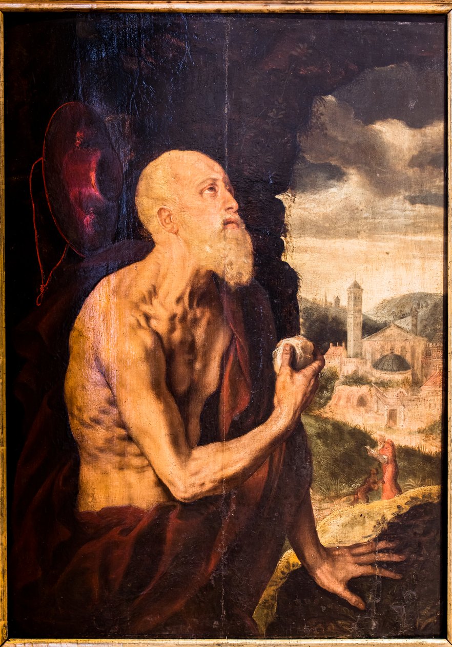 Szent Jeromos a bűnbánó alkotó: Pieter Jansz. Pourbus