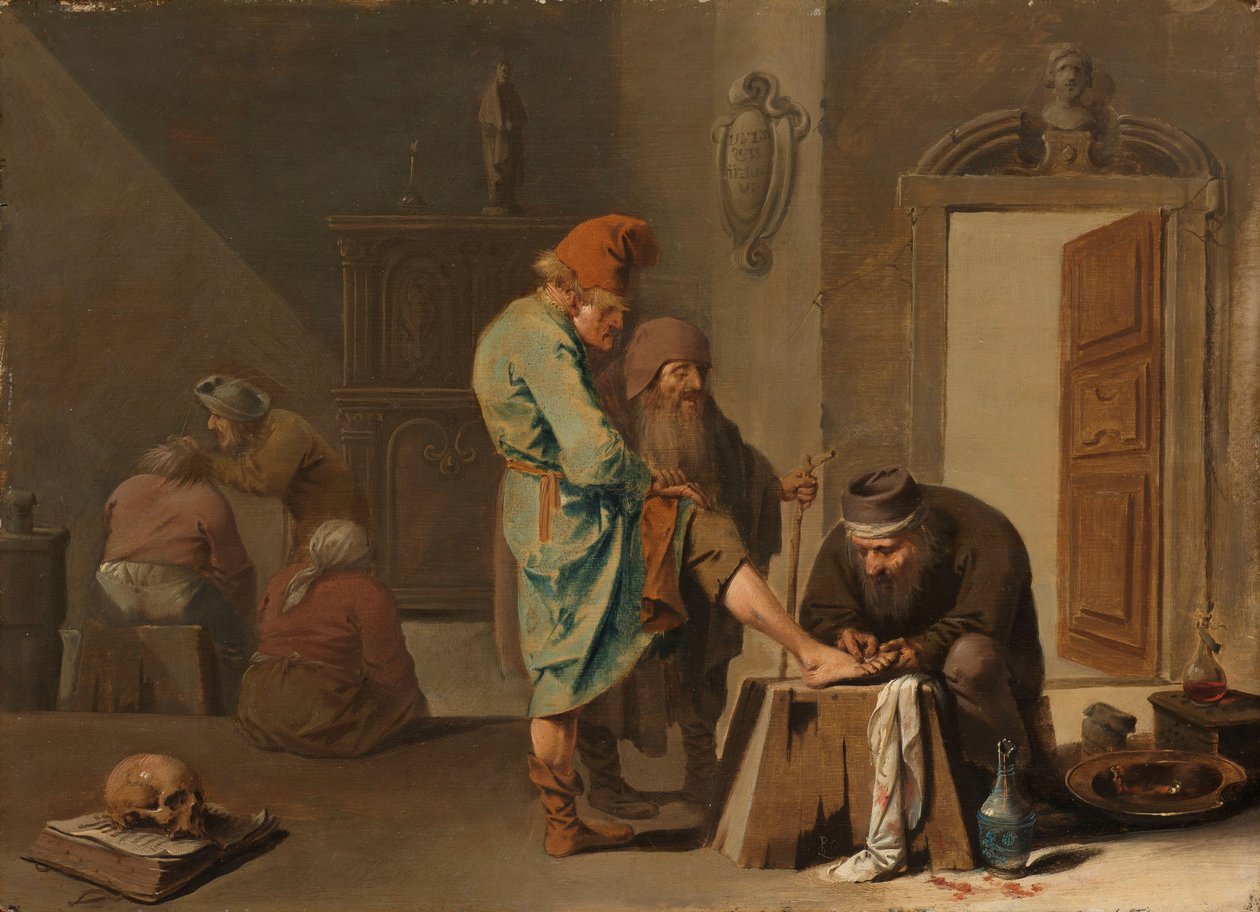 A lábműtét alkotó: Pieter Jansz. Quast