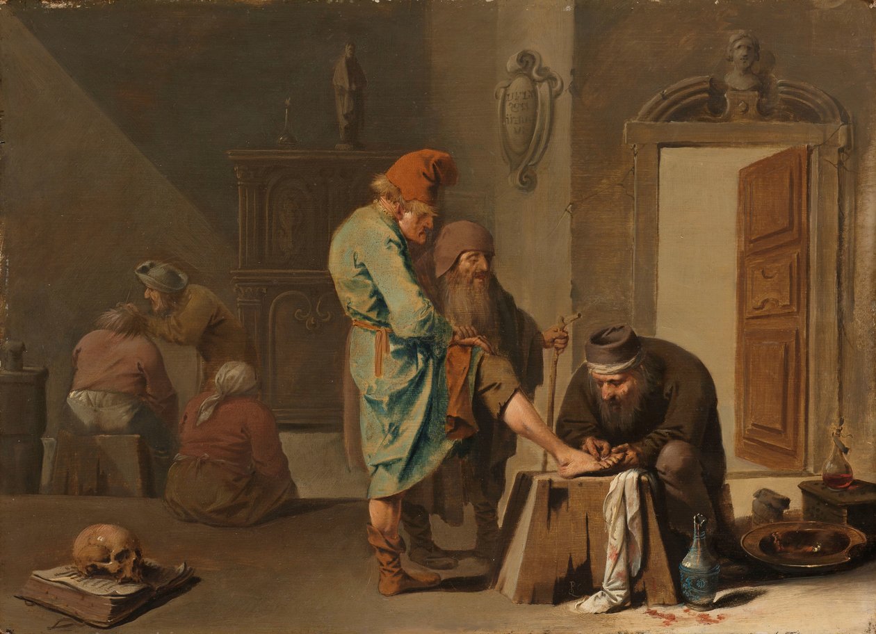 A lábműtét alkotó: Pieter Jansz Quast