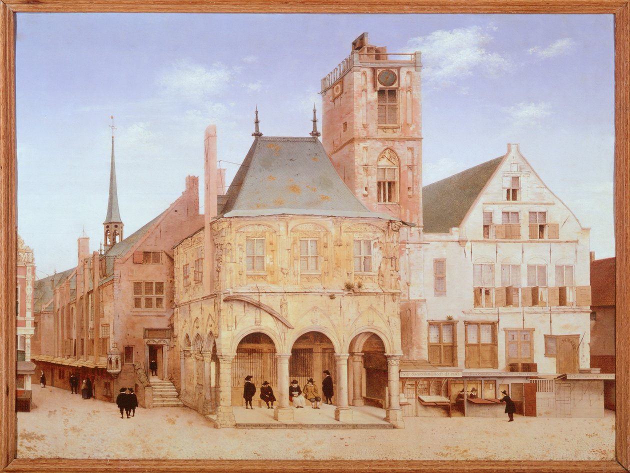 Régi városháza Amszterdamban, Pieter Saenredam, Hollandia alkotó: Pieter Jansz Saenredam