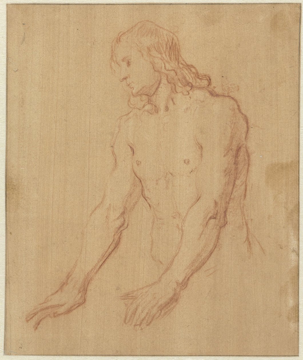 Meztelen fiatalember, félhosszú alkotó: Pieter Lastman